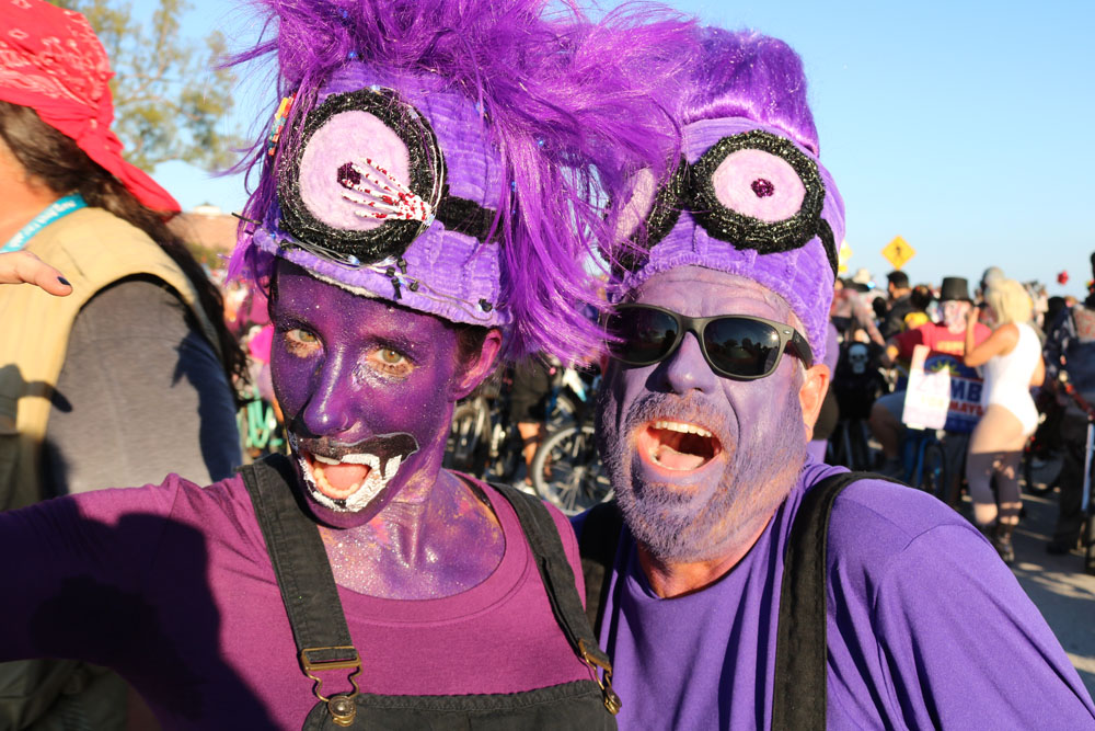 Zombie Bike Ride 2018 photo - Duval Street, Key West